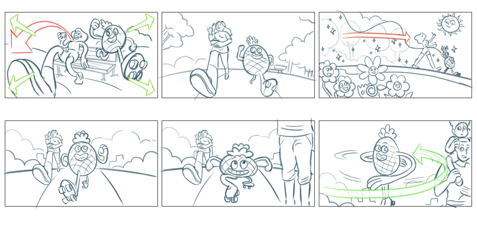 Dole Whip Storyboard PG 2