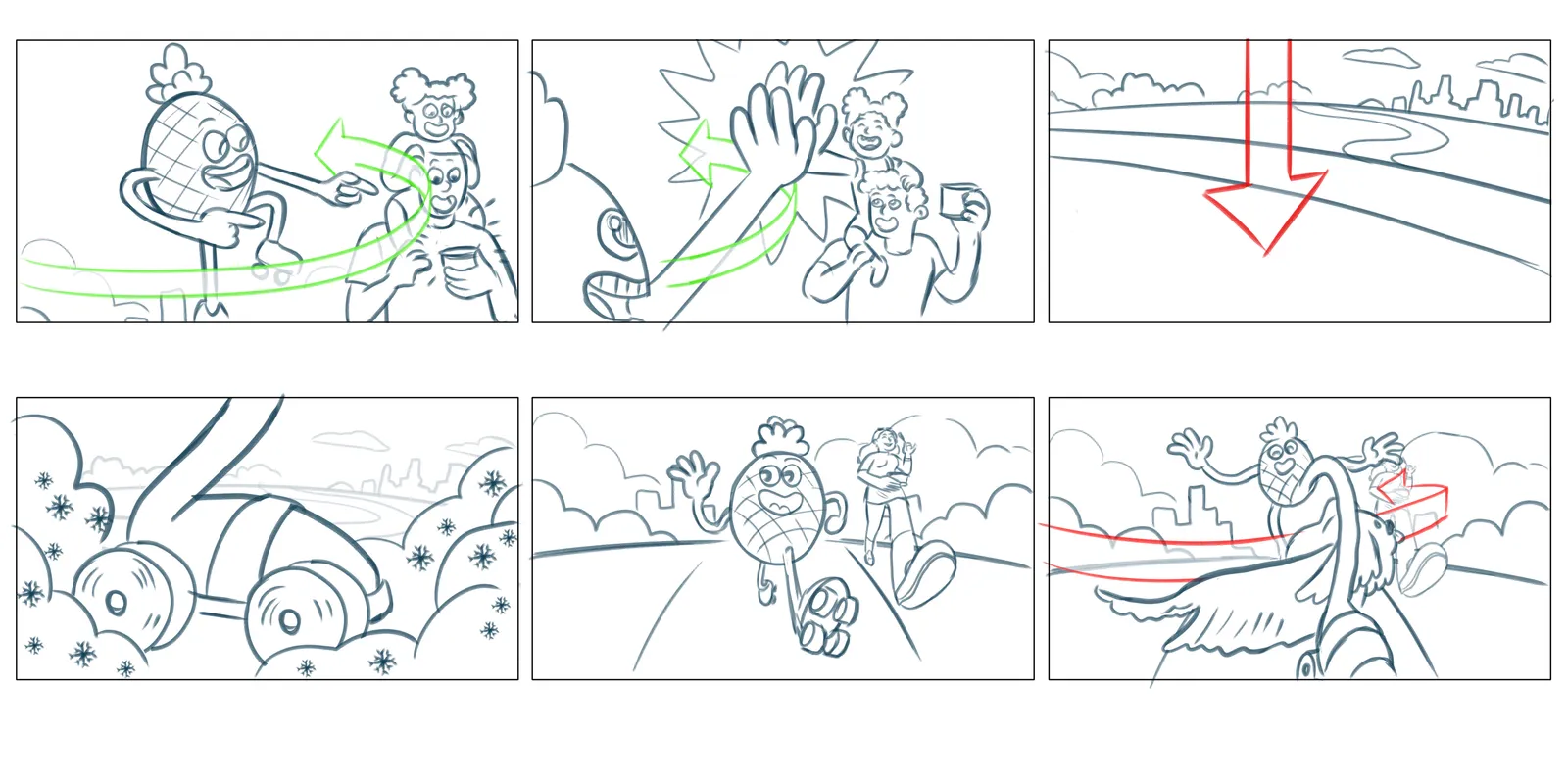 Dole Whip Storyboard PG 3