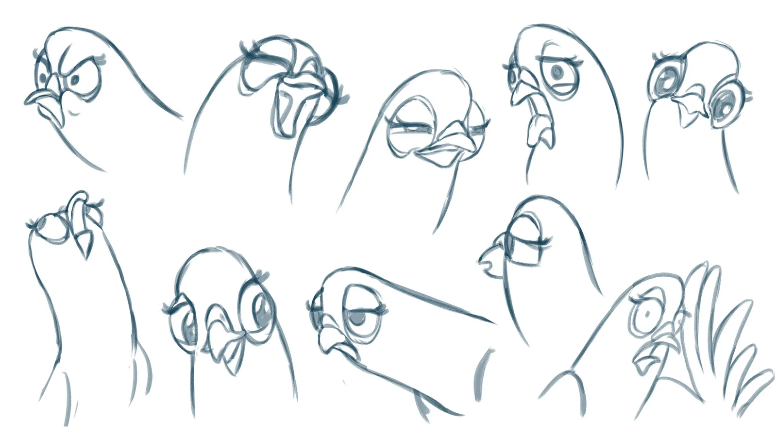 Expression Sheet Gina