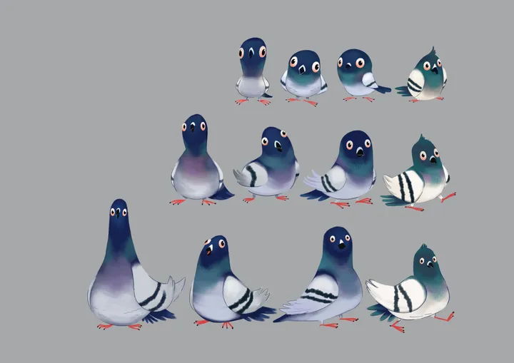 Pigeons Character Sheet