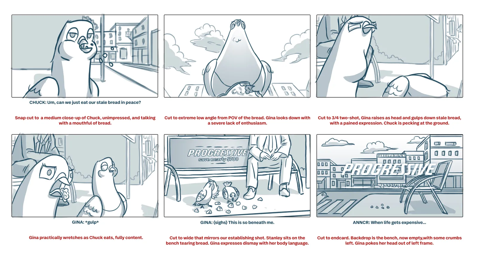Progressive Storyboard Menu PG 3