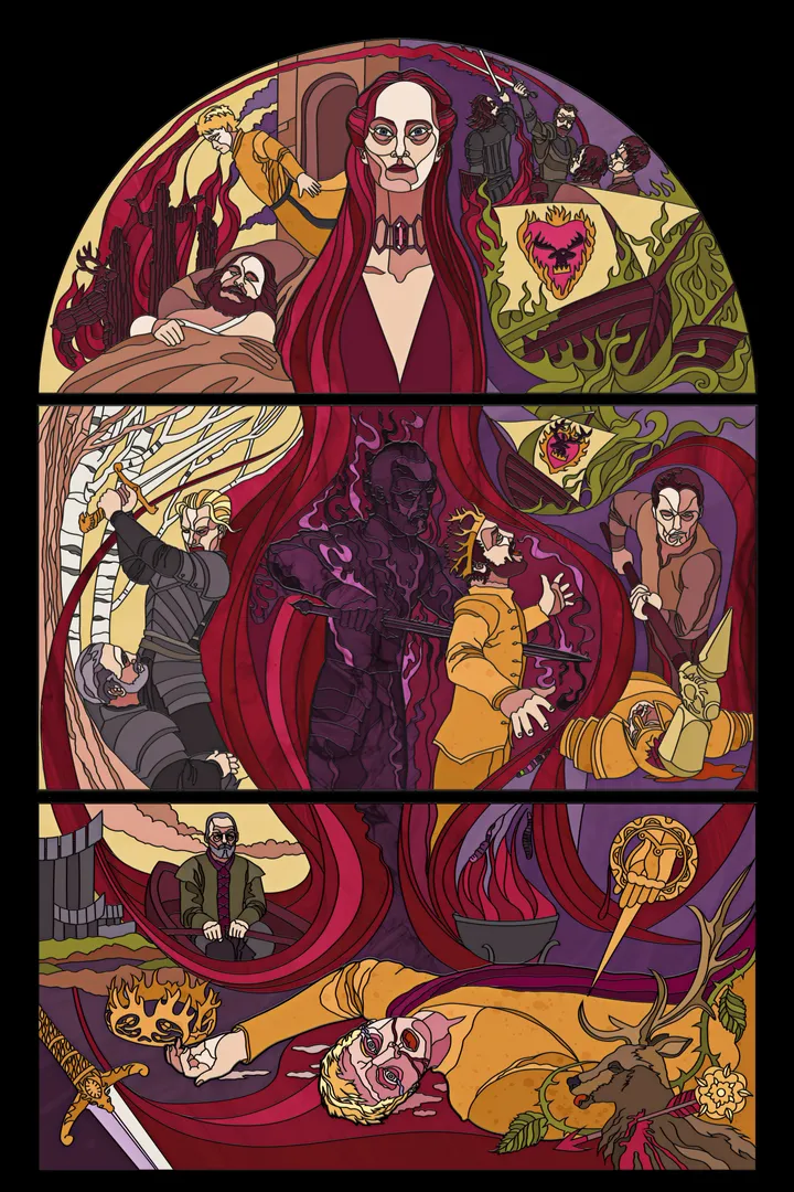 Stained Glass   Baratheon