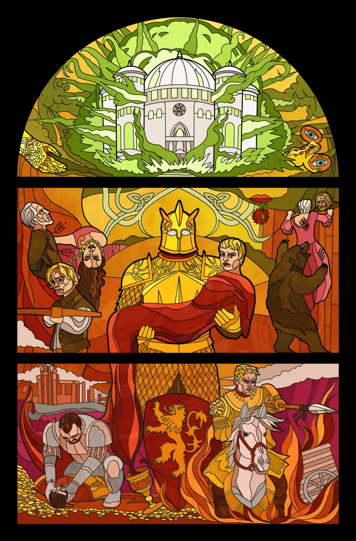 Stained Glass   Lannister